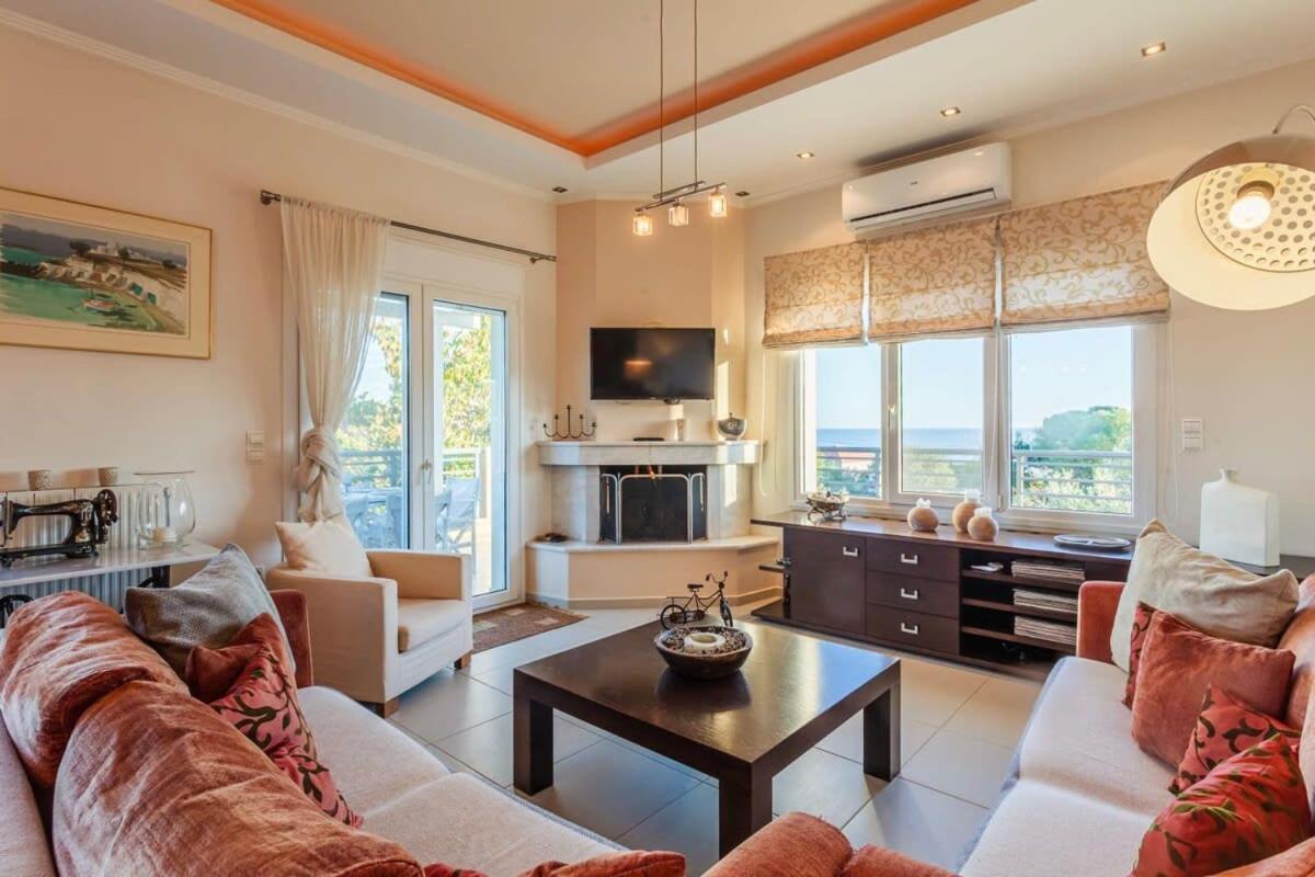 Navarino Captains Villa - Lux Private Pool Retreat Μαραθόπολη Εξωτερικό φωτογραφία